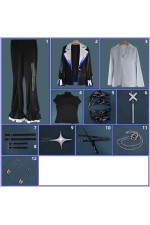2XXT Cosplay Arknights Ambience Synesthesia 2026 Saria Cosplay Costume